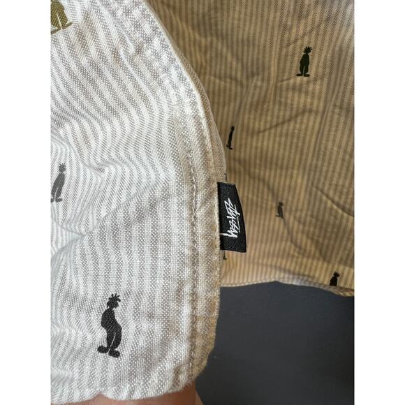 STUSSY SHIRT Vintage Size M white men's good condition - Picture 7 of 7